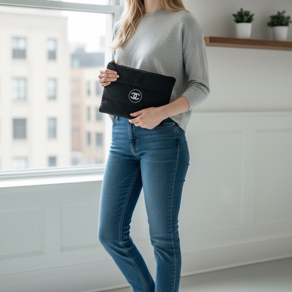 Chanel Puffer Pouch